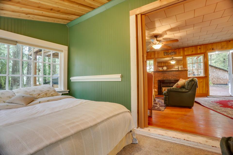 The Cedars Cabin 2 BD Vacation Rental in Welches, OR Vacasa