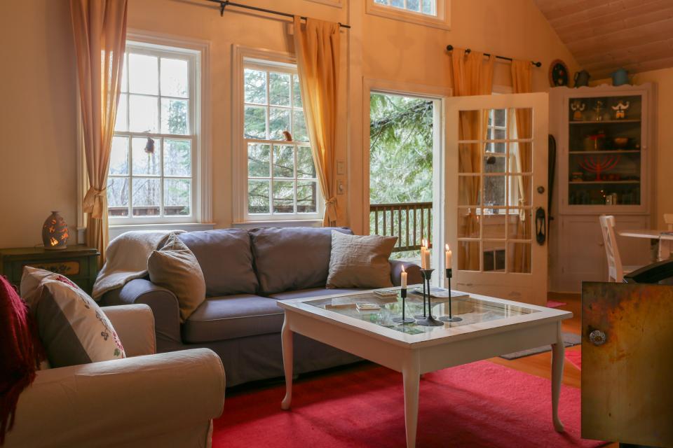 Swedish Stuga Vacation Rental 2 BD Vacation Rental in Rhododendron