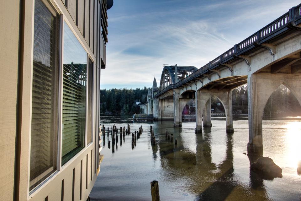 The RiverFront 1 BD Vacation Rental in Florence, OR Vacasa